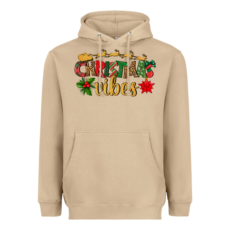 Christmas Vibes Heavyweight Hoodie by BundleAndBundleShop | Teevron