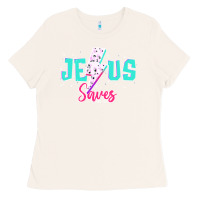 Jesus Saves Ladies Tee | Teevron
