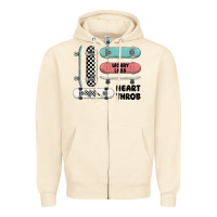 Sandshell worry less Zipper Hoodie - MaliasSmallBusiness