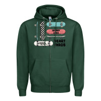 Sports Green worry less Zipper Hoodie - MaliasSmallBusiness