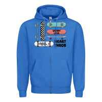 True Royal worry less Zipper Hoodie - MaliasSmallBusiness