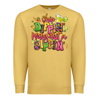 Antique Gold chip dippin' margarita sippin' Premium Sweatshirt - LillyAllenDesigns