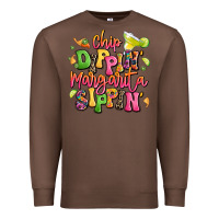 Chestnut chip dippin' margarita sippin' Premium Sweatshirt - LillyAllenDesigns