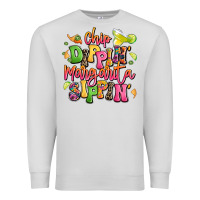 Dove Grey chip dippin' margarita sippin' Premium Sweatshirt - LillyAllenDesigns