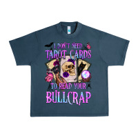 Midnight Navy i don't need tarot cards to read your bullcrap Urban Heavy Tee - BundleAndBundleShop
