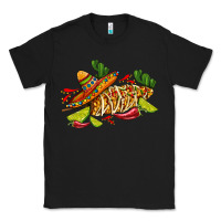 Mexican Elote Corn Sombrero Lime And  Cactus Classic Tee | Teevron