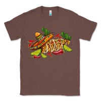 Chestnut mexican elote corn sombrero lime and  cactus Classic Tee - AdoDesignShop