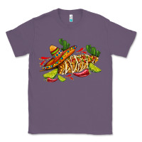 Lavender mexican elote corn sombrero lime and  cactus Classic Tee - AdoDesignShop