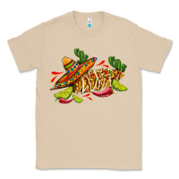 Mushroom mexican elote corn sombrero lime and  cactus Classic Tee - AdoDesignShop