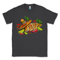 Smoke mexican elote corn sombrero lime and  cactus Classic Tee - AdoDesignShop