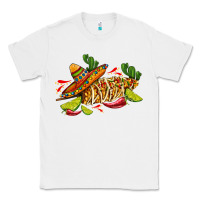 White mexican elote corn sombrero lime and  cactus Classic Tee - AdoDesignShop