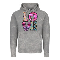 Cloud Rock love summer Vintage Hoodie - CowhideDigitalArt