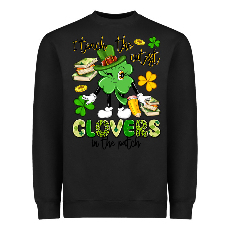 I Teach The Cutest Clovers In The Patch Heavyweight Sweatshirt by Artiststas | Teevron