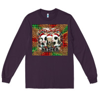 Plum merry Christmas heifer Long Sleeve Tee - Jasminsmagicworld