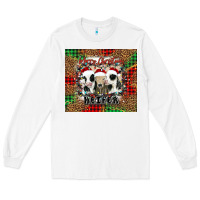 White merry Christmas heifer Long Sleeve Tee - Jasminsmagicworld