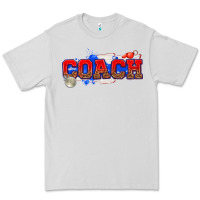 Dove Grey coach Premium Tee - texasbilliewilder