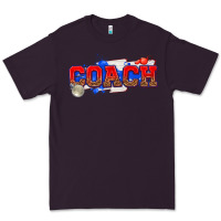 Plum coach Premium Tee - texasbilliewilder