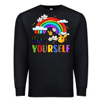Black bee yourself Premium Sweatshirt - LillyAllenDesigns