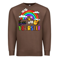 Chestnut bee yourself Premium Sweatshirt - LillyAllenDesigns