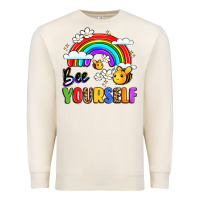 Sandshell bee yourself Premium Sweatshirt - LillyAllenDesigns