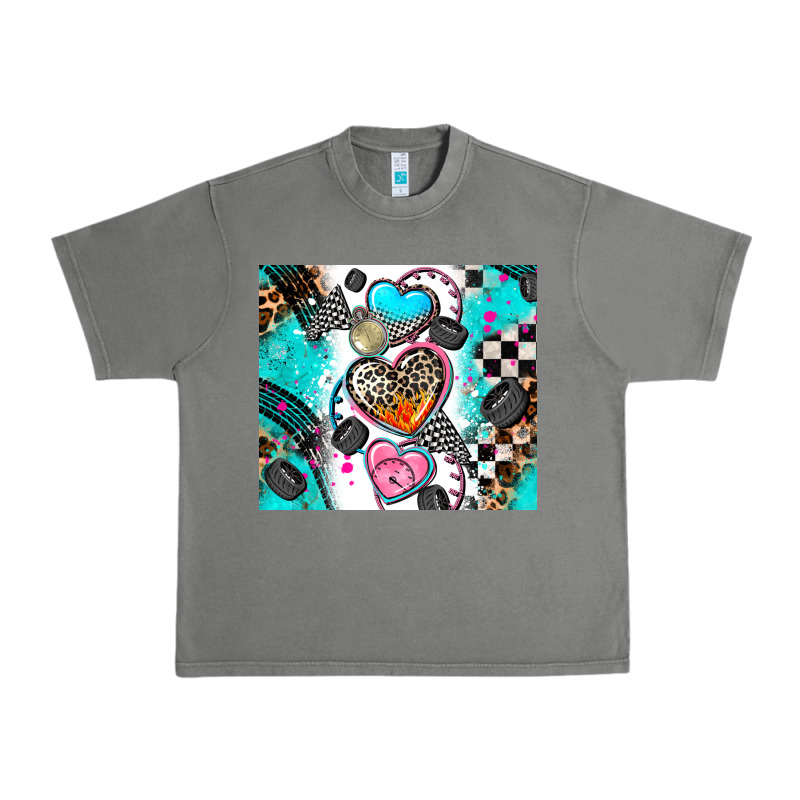 Race Heart Tumbler Urban Heavy Tee by AdoDesignShop | Teevron