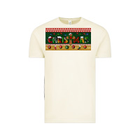 Vintage Arctic christmas with cross license plate Vintage Tee - BundleAndBundleShop
