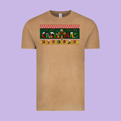Christmas With Cross License Plate Vintage Tee Designed By Bundleandbundleshop