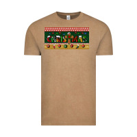 Vintage Coffee christmas with cross license plate Vintage Tee - BundleAndBundleShop