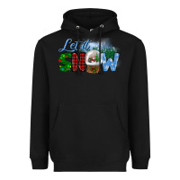Black let it snow Heavyweight Hoodie - BundleAndBundleShop