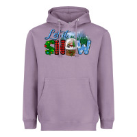 Lavender let it snow Heavyweight Hoodie - BundleAndBundleShop