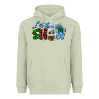 Matcha let it snow Heavyweight Hoodie - BundleAndBundleShop
