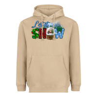 Mushroom let it snow Heavyweight Hoodie - BundleAndBundleShop