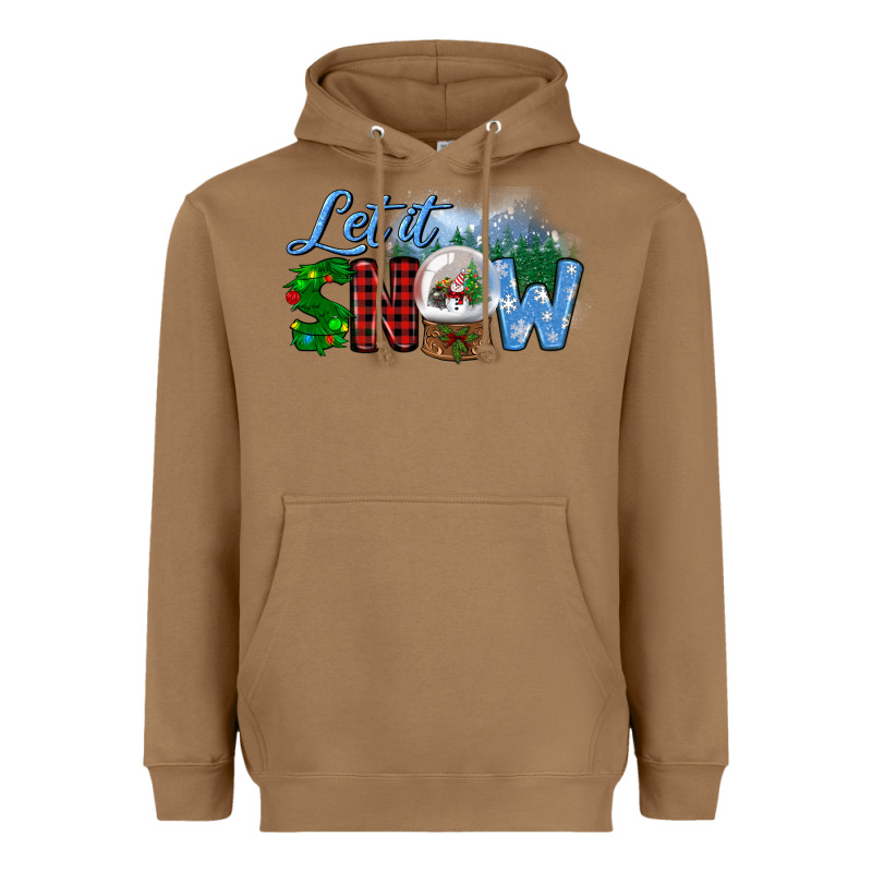 Let It Snow Heavyweight Hoodie by BundleAndBundleShop | Teevron