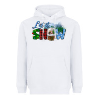 White let it snow Heavyweight Hoodie - BundleAndBundleShop
