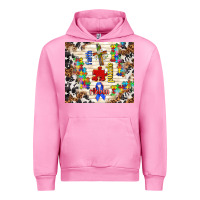 Fuchsia Pink Faith puzzle ribbon tumbler Urban Hoodie - TumblerDesignByShophia