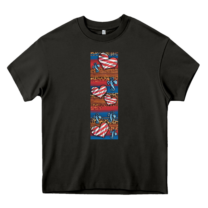 Usa Flag And Cross Penwraps Heavy Core Tee by Artiststas | Teevron