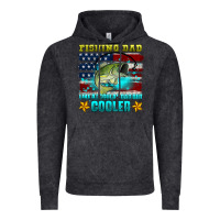 Vintage Black fishing dad like a regular dad but cooler Vintage Hoodie - HRA Design Shop