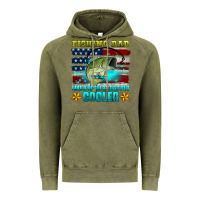 Vintage Olive fishing dad like a regular dad but cooler Vintage Hoodie - HRA Design Shop