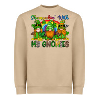 Mushroom shamrockin with my gnomies Heavyweight Sweatshirt - Artiststas