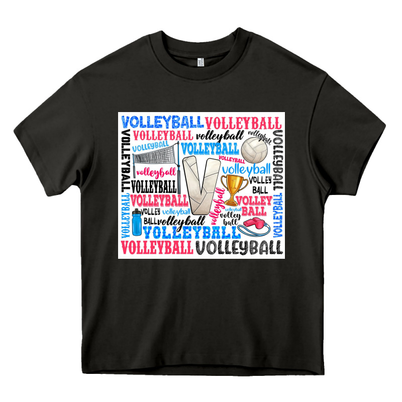 Volleyball Heavy Core Tee by Zillion Design Studio | Teevron