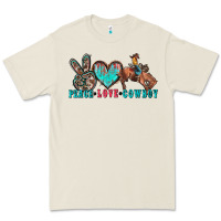 Bone peace love cowboy Premium Tee - Zillion Design Studio