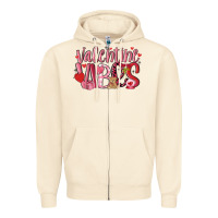 Sandshell valentine vibes Zipper Hoodie - MaliasSmallBusiness