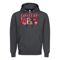 Smoke valentine vibes Zipper Hoodie - MaliasSmallBusiness