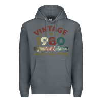 Rock Vintage 1980 Limited Edition 41 Years Of Being Awesome Premium Hoodie - Bettercallsaul