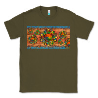 Army Green autism awareness sunflower puzzle license plate Classic Tee - Artiststas