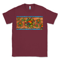 Burgundy autism awareness sunflower puzzle license plate Classic Tee - Artiststas