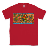 Red autism awareness sunflower puzzle license plate Classic Tee - Artiststas