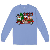 Colony Blue happy new year truck 2023 Long Sleeve Tee - Jasminsmagicworld