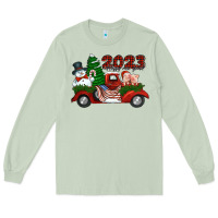 Matcha happy new year truck 2023 Long Sleeve Tee - Jasminsmagicworld