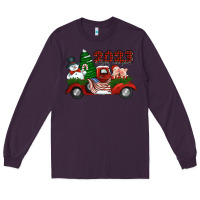 Plum happy new year truck 2023 Long Sleeve Tee - Jasminsmagicworld
